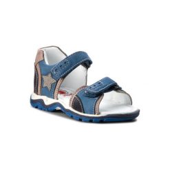LASOCKI KIDS CI12-2566-16 Niebieski. Niebieskie sandały chłopięce Lasocki Kids, ze skóry, bez zapięcia. Za 89,99 zł.