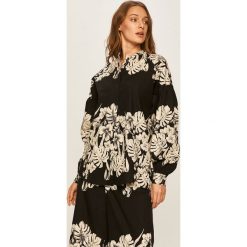 Twinset - Koszula. Czarne bluzki damskie Twinset, na co dzień, s, w kwiaty, z bawełny, casualowe, ze stójką, z długim rękawem. Za 699,90 zł.