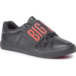 Sneakersy BIG STAR - EE274037 Black. Czarne półbuty damskie BIG STAR, ze skóry ekologicznej. W wyprzedaży za 99,00 zł.