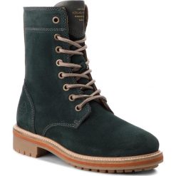 Trapery GANT - Natalie 17543926 Pine Green G761. Zielone trapery damskie GANT, ze skóry, bez obcasa, bez zapięcia. W wyprzedaży za 439,00 zł.