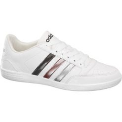 Buty damskie adidas Hoops VL W adidas białe. Białe buty sportowe damskie Adidas, w paski, z gumy. Za 239,90 zł.