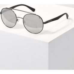 Emporio Armani Okulary przeciwsłoneczne gunmetal/light grey mirror silver. Szare okulary przeciwsłoneczne damskie Emporio Armani. Za 479,00 zł.