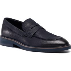 Półbuty JOOP! - Piola 4140004925 Dark Blue 402. Niebieskie buty wizytowe męskie JOOP!, ze skóry, bez zapięcia. Za 669,00 zł.