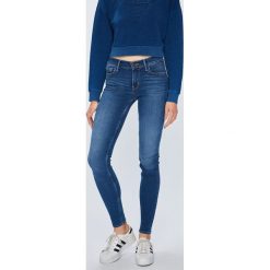 Levi's - Jeansy 710. Niebieskie jeansy damskie skinny marki Levi's®, s, z elastanu. Za 399,90 zł.