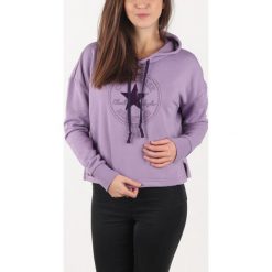 Converse Bluza Fioletowy. Fioletowe bluzy damskie Converse, l, z nadrukiem, z bawełny, bez rękawów, bez kaptura. Za 274,95 zł.