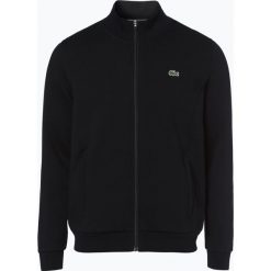 Lacoste - Męska bluza rozpinana, czarny. Czarne bluzy męskie marki Lacoste, s, z aplikacjami. Za 449,95 zł.