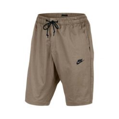Nike M NSW KRÓTKI WVN V442, 10 | INNE SPORTY NSW | MĘŻCZYZNA | KRÓTKI | KHAKI / CZARNY | M. Brązowe spodenki sportowe męskie Nike, s, bez wzorów, eleganckie. W wyprzedaży za 262,79 zł.