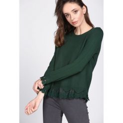Ciemnozielony Sweter Be Patient With. Zielone swetry klasyczne damskie Born2be, l. Za 54,99 zł.