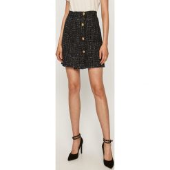 Pinko - Spódnica. Niebieskie spódniczki damskie Pinko, na co dzień, bez wzorów, z bawełny, casualowe, z podwyższonym stanem, mini, proste. Za 819,90 zł.