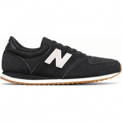 New Balance WL420BLK. Czarne buty sportowe damskie New Balance, bez wzorów, ze skóry, klasyczne. Za 349,99 zł.