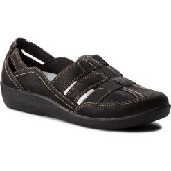 Półbuty damskie: Półbuty CLARKS – Sillian Stork 261258914 Black