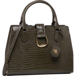 Torebka LAUREN RALPH LAUREN - City Satchel 431746225004 Green. Zielone torebki klasyczne damskie Lauren Ralph Lauren, bez wzorów, ze skóry, klasyczne, bez dodatków. W wyprzedaży za 979,00 zł.