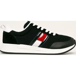 Tommy Jeans - Buty. Czarne buty sportowe damskie Tommy Jeans, bez wzorów, z jeansu, sportowe. Za 399,90 zł.