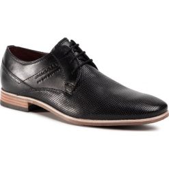 Półbuty BUGATTI - 315-85108-1000-1000 Black. Czarne buty wizytowe męskie Bugatti, ze skóry, bez zapięcia. Za 259,00 zł.