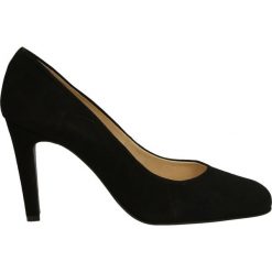 Czółenka - 9043101 NERO. Czarne buty ślubne damskie Venezia, ze skóry. Za 169,00 zł.