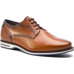 Półbuty LLOYD - King 19-367-11 Cognac/Pacific. Pomarańczowe buty wizytowe męskie Lloyd, na co dzień, bez wzorów, ze skóry, klasyczne, bez zapięcia. Za 699,00 zł.