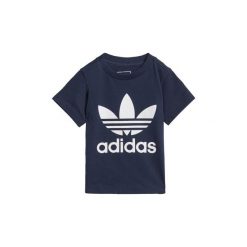 T-shirty z krótkim rękawem Dziecko adidas Koszulka Trefoil. Niebieskie bluzki dziewczęce Adidas, z krótkim rękawem. Za 79,95 zł.