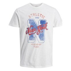 Jack&Jones Koszulka męska Superior Tees Ss Crew Neck Cloud Dancer Reg (rozmiar XXL). Koszulki męskie Jack&Jones, xxl, bez wzorów, bez kołnierzyka, bez rękawów. W wyprzedaży za 53,00 zł.