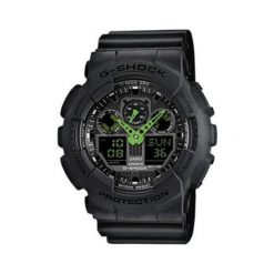 Zegarek Casio Męski GA-100C-1A3ER G-Shock czarny. Czarne zegarki męskie CASIO. Za 406,99 zł.