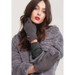 Ciemnoszare Rękawiczki Aspiration. Szare rękawiczki damskie marki other. Za 19,99 zł.
