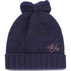 Czapka EMPORIO ARMANI - 394327 8A504 06935 Navy Blue. Niebieskie czapki damskie Emporio Armani, bez wzorów, z wełny. W wyprzedaży za 269,00 zł.