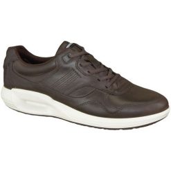 Ecco cs16 44000402072 41 Brązowe. Pomarańczowe buty sportowe męskie marki ecco, ze skóry, bez zapięcia. W wyprzedaży za 429,99 zł.