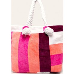 Seafolly - Torebka. Różowe torebki klasyczne damskie Seafolly, bez wzorów, z bawełny, casualowe, na ramię, duże, bez dodatków. W wyprzedaży za 159,90 zł.