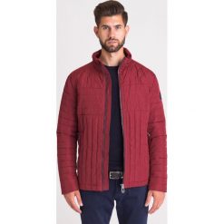 KURTKA PIKOWANA JOOP! COLLECTION. Czerwone płaszcze męskie Joop! Collection, m, z aplikacjami, z materiału, bez kaptura. Za 599,50 zł.