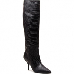 Kozaki PATRIZIA PEPE - 2V8223/A4H1-K103 Nero. Czarne buty zimowe damskie marki Patrizia Pepe, ze skóry. W wyprzedaży za 1499,00 zł.
