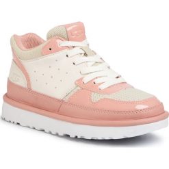 Sneakersy UGG - W Highland Sneaker 1115810 Wssls. Różowe półbuty damskie Ugg, ze skóry ekologicznej. Za 479,00 zł.