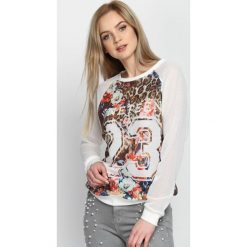 Bluzy damskie: Biała Bluza Count