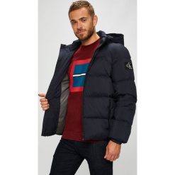 Calvin Klein Jeans - Kurtka puchowa. Czarne kurtki męskie bomber Calvin Klein Jeans, l, z jeansu. Za 999,90 zł.
