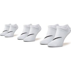 Zestaw 3 par niskich skarpet damskich NIKE - SX7824 100 Biały. Białe skarpetki damskie Nike, bez wzorów, z elastanu. Za 39,00 zł.