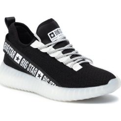 Sneakersy BIG STAR - FF274404 Black. Czarne półbuty damskie BIG STAR, na co dzień, bez wzorów, ze skóry, retro, bez obcasa, na płaskiej podeszwie, bez zapięcia. Za 249,00 zł.