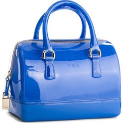 Torebka FURLA - Candy 961653 B BAS8 PL0 Ginepro e. Niebieskie kuferki damskie Furla, z tworzywa sztucznego. W wyprzedaży za 719,00 zł.