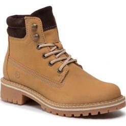 Trapery TAMARIS - 1-25242-23 Corn 610. Pomarańczowe trapery damskie Tamaris, ze skóry. Za 349,00 zł.