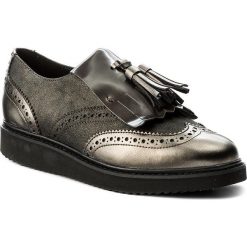 Półbuty GEOX - D Thymar C D724BC 0AJHS C6426 Taupe/Dk Grey. Brązowe półbuty damskie skórzane marki Geox, na płaskiej podeszwie. W wyprzedaży za 299,00 zł.