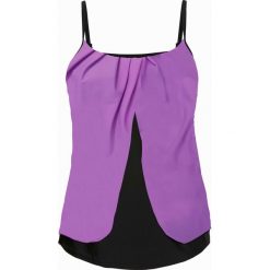 Top plażowy tankini bonprix kolor bzu. Fioletowe topy damskie bonprix. Za 69,99 zł.