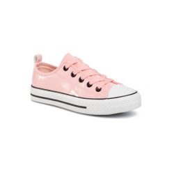 Nelli Blu CSS20080-01 Różowy. Różowe trampki dziewczęce Nelli Blu, bez wzorów, ze skóry ekologicznej, bez zapięcia. Za 59,99 zł.