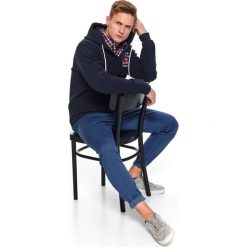 Bluza rozpinana męska rozpinana. Bluzy męskie Top Secret, na zimę, s, z aplikacjami, sportowe, z kapturem, z długim rękawem, długie, z kapturem. Za 139,99 zł.