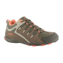 Buty trekkingowe damskie: Hitec Multiplex Buty damskie Premilla 2 W’s Taupe/ Dune/ Papaya Punch r. 35