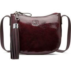 Tamaris torebka crossbody Magda 3151192, bordowa S. Czerwone torebki klasyczne damskie Tamaris, bez wzorów, ze skóry, bez dodatków. Za 189,00 zł.