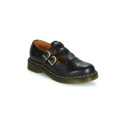 Derby Dr Martens 8066 Mary Jane. Czarne półbuty damskie marki Dr. Martens, bez wzorów, bez obcasa, bez zapięcia. Za 709,00 zł.