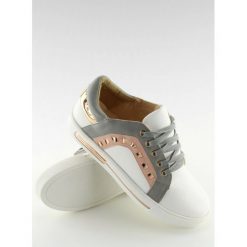 Trampki damskie BEJAR. Buty sportowe damskie FunKee.pl, bez wzorów, ze skóry ekologicznej, bez zapięcia. Za 56,69 zł.