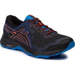 Buty ASICS - Gel-Sonoma 4 1011A177 Black/Flash Coral 003. Czarne buty sportowe męskie Asics, ze skóry ekologicznej, bez zapięcia, do biegania. W wyprzedaży za 279,00 zł.