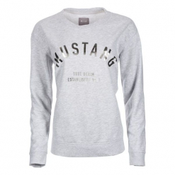 Mustang Bluza Damska M Szary. Szare bluzy damskie Mustang, m, z bawełny. Za 196,00 zł.