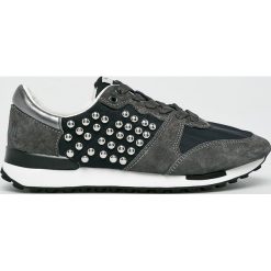 Pepe Jeans - Buty Bimba. Szare buty sportowe damskie Pepe Jeans, bez wzorów, z jeansu, sportowe. W wyprzedaży za 199,90 zł.