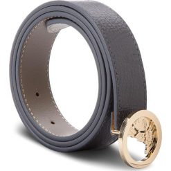 Pasek Damski VERSACE COLLECTION - LCD0276 LALHL L380 85 Grigio Scuro. Szare paski damskie marki Versace Collection, w paski, ze skóry. W wyprzedaży za 459,00 zł.
