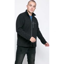 Columbia - Bluza Fast Trek II. Czarne bluzy męskie Columbia, xs, z nadrukiem, z poliesteru, z kapturem, bez rękawów, bez kaptura. Za 199,90 zł.