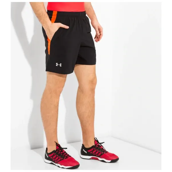 Under Armour Szorty Launch Sw 7 Short , czarny, rozmiar XL. Czarne spodenki sportowe męskie Under Armour, xl, bez wzorów, z poliesteru, sportowe, do biegania. W wyprzedaży za 109,99 zł.